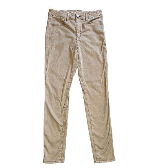 American Eagle Denim - American Eagle High Rise Women's Tan Jegging Pants Sz 8 Regular